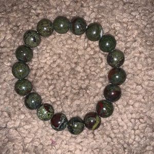 Dragon bloodstone crystal bracelet